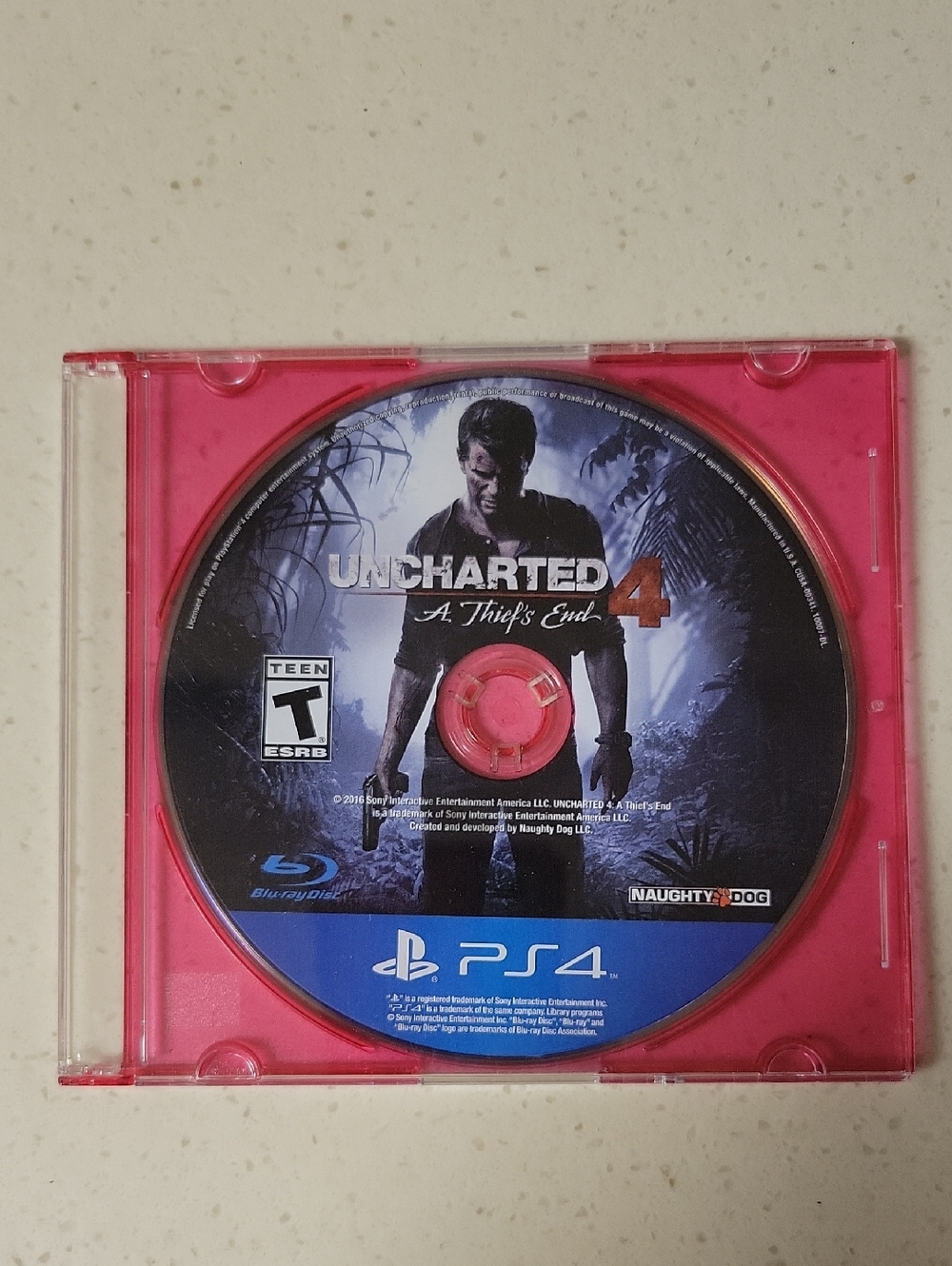 Uncharted 4: A Thief's End (PS4) *DISK ONLY*